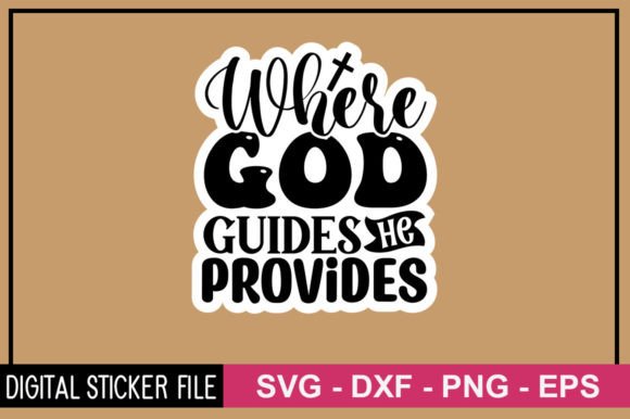 Christian Stickers Design Template: Graphics & Crafts