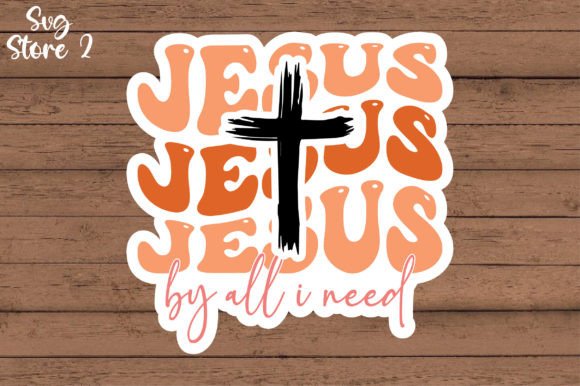 Jesus by All I Need: Graphics and Crafts for Digital Sellers
