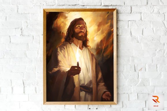 Jesus is the Light of the World Wall Art