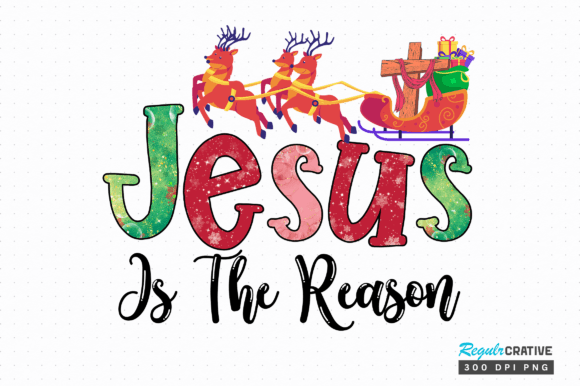 Jesus is the Reason Png Design: A Crafter's Review for Graphics & Crafts