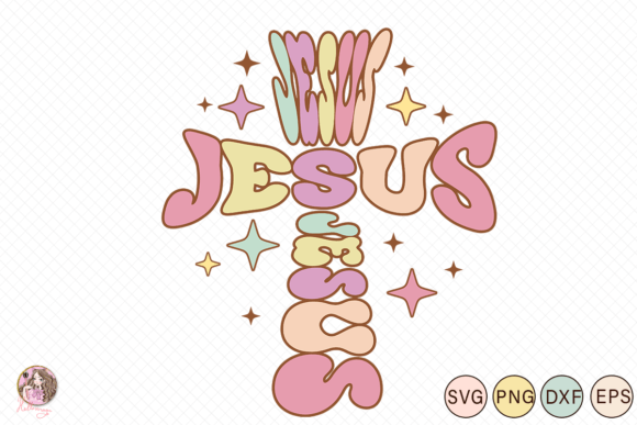 Jesus Jesus Jesus SVG: A Crafts Graphics Asset